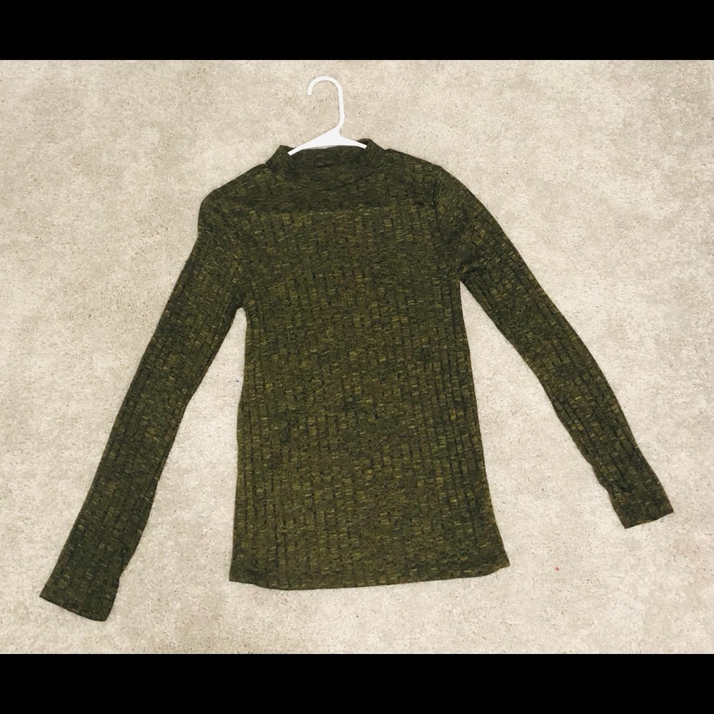 Olive green shirt